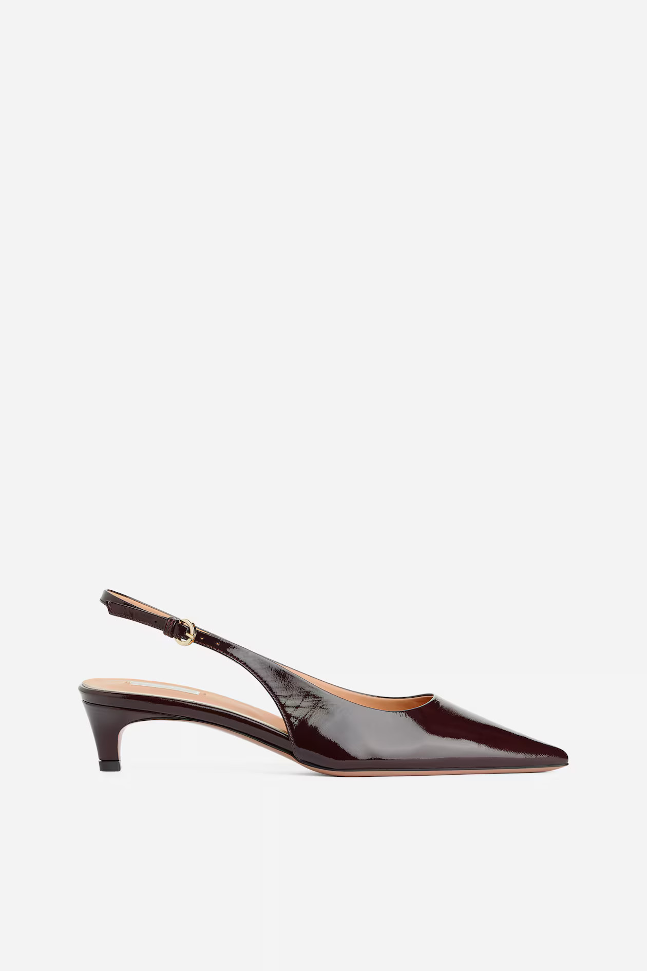 Slingback-Lederpumps | H&M (DE, AT, CH, NL, FI)