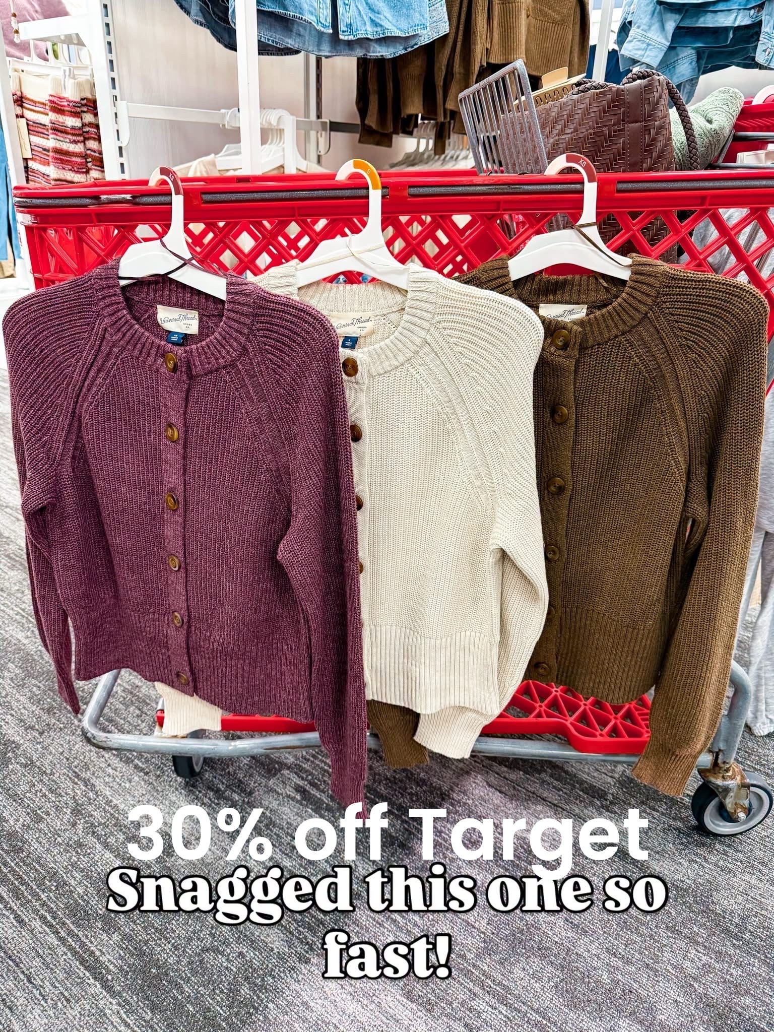 30% off these cardigans from @Target

#LTKgrwm #LTKmomlife #LTKootd