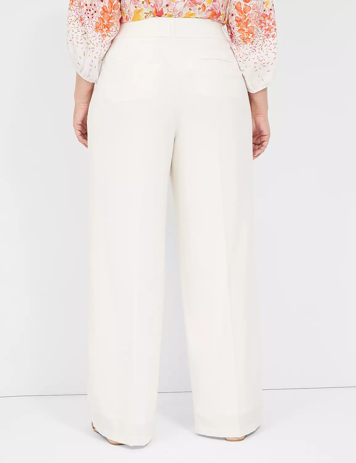 High-Rise Perfect Drape Wide Leg Pant - Fully Lined | LaneBryant | Lane Bryant (US)