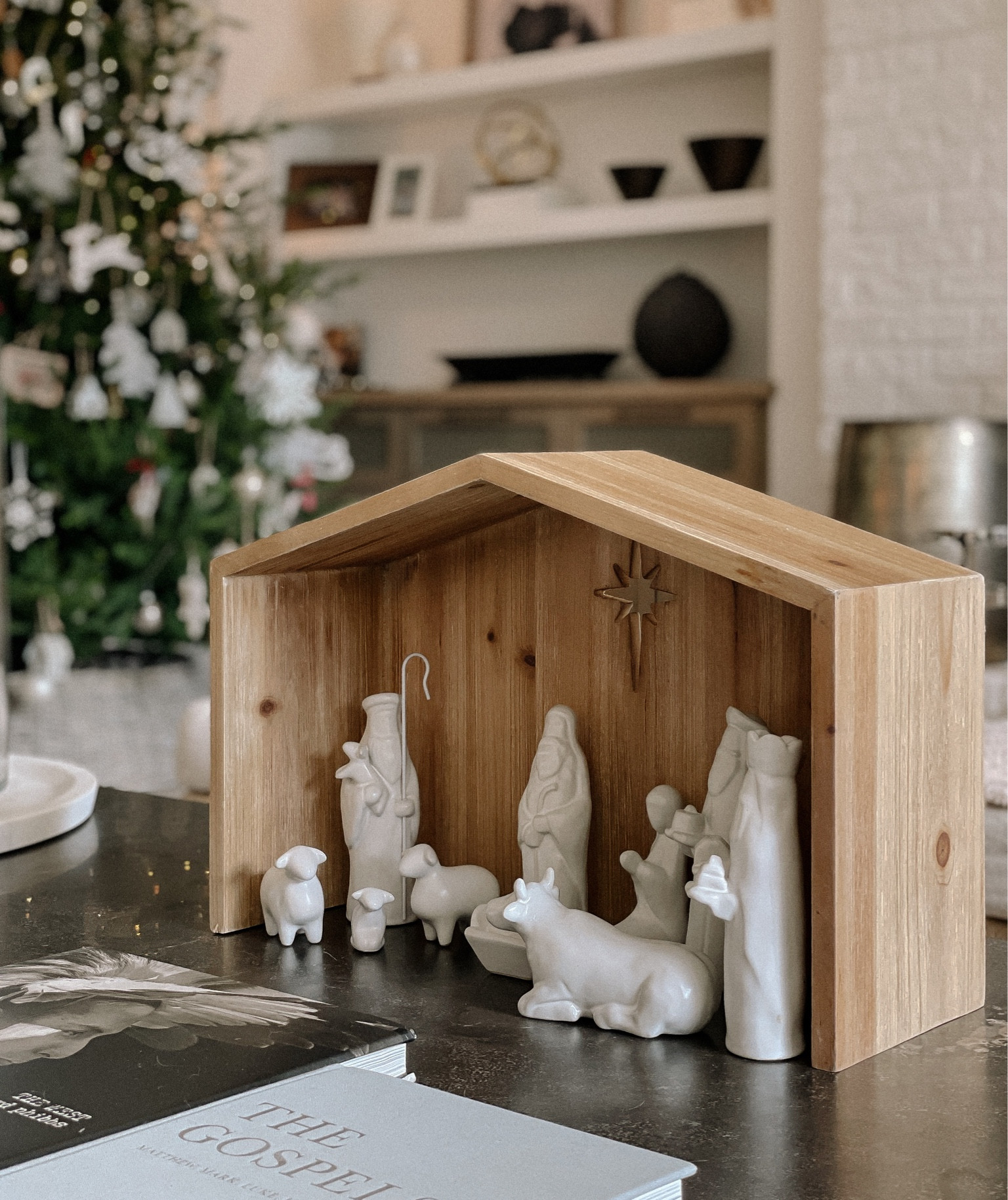 the prettiest nativity scene 

#LTKSeasonal #LTKHoliday #LTKhome