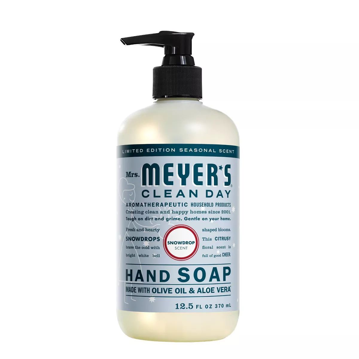 Mrs. Meyer's Clean Day Holiday Hand Soap - Snowdrop - 12.5 fl oz | Target