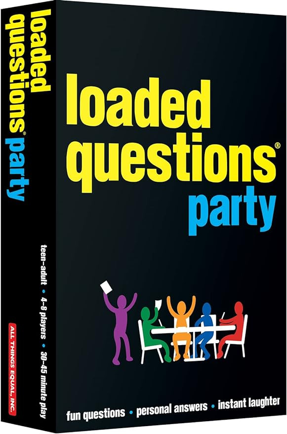LOADED QUESTIONS PARTY | The Classic Family/Party Game of "Who Said What" designed for 4-8 Player... | Amazon (US)