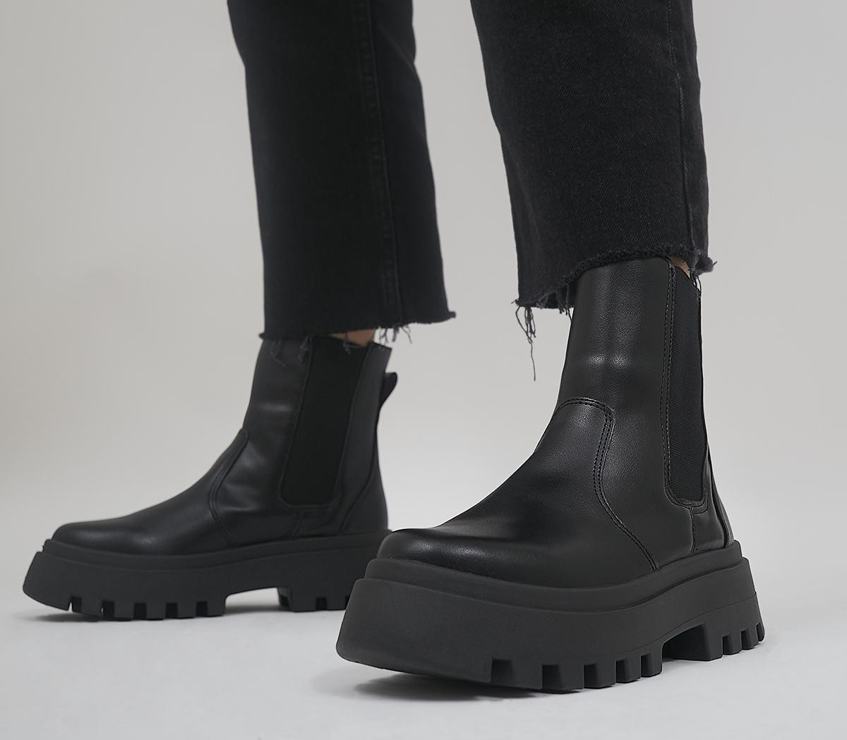 Alanis Ribbed Elastic Chelsea Boots | OFFICE London (UK)