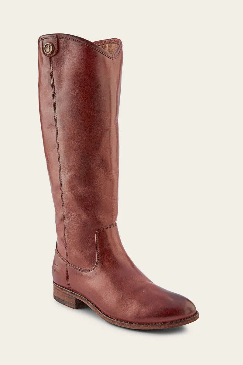 Women's Mahogany Melissa Button 2 Boots | The Frye Company | FRYE