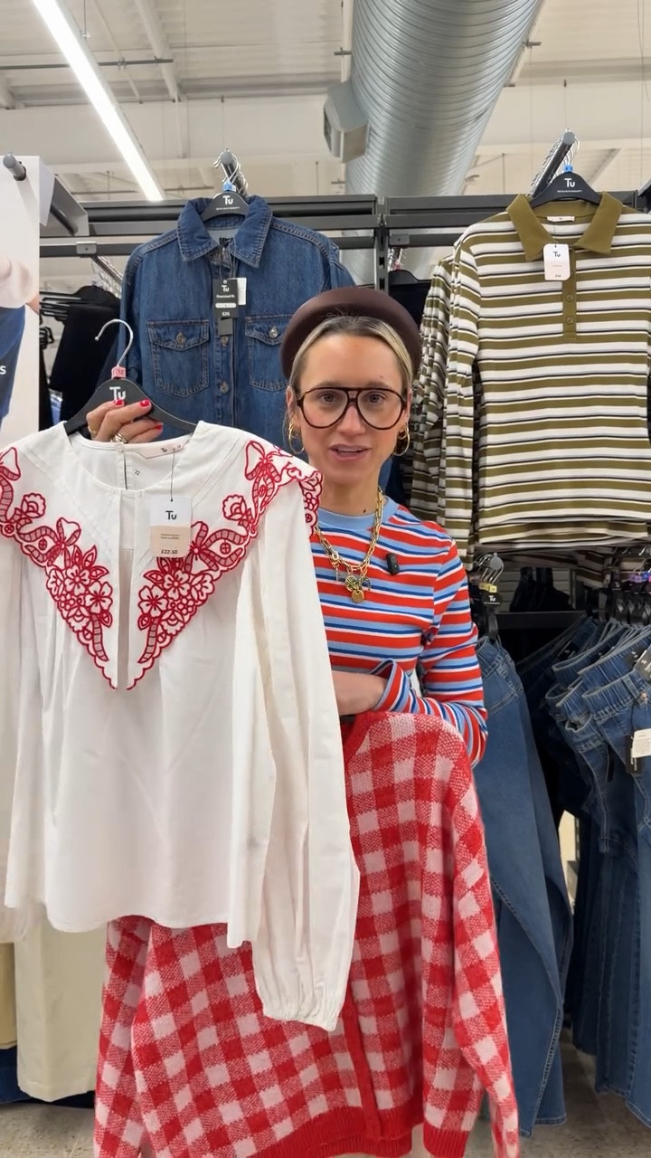 Ad Outfits to give you all the spring joy! Whimsical dressing at its best to get you all set for the new season! I can’t pick a fave outfit can you? Love to know! @tuclothing smashing it as always! #TuClothing 🩷

Product details 👇🏻 

Pink Striped Collared Jumper: Size Medium
Brown Striped Long Sleeve T-Shirt: Size Medium
Mini Me White Floral Detail Collared Blouse: Size 8
Red Gingham Button Through Cardigan: Size 12
Blue Stripe Relaxed Long Sleeve Shirt: Size Medium
Blue Stripe Co-ord Full Midaxi Skirt: Size 8
Barrel Leg Jean White: Size 8
Neutral Full Co-ord Skirt: Size 8
Dark Rinse Denim Bomber Jacket: Size 12
Black Closed Toe Suede Clogs
Tan Borg Lines Stitch Detail Mule Slippers
Animal Print Faux Fur Mule Slippers