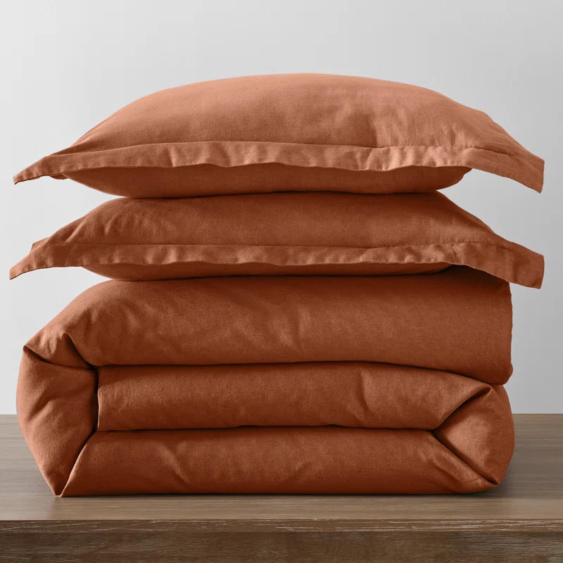 Jeffen Linen Blend Duvet Set | Wayfair North America