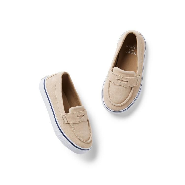 Suede Penny Loafer Sneaker | Janie and Jack