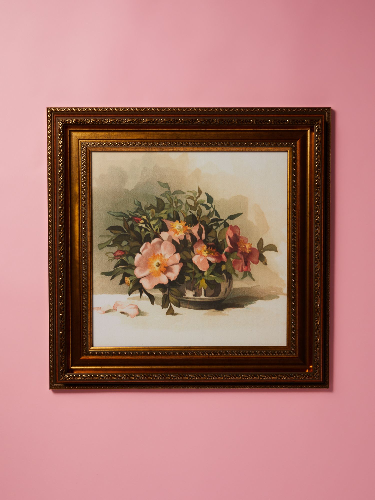 18x18 Flowers Still Life Framed Wall Art | Living Room | HomeGoods | HomeGoods