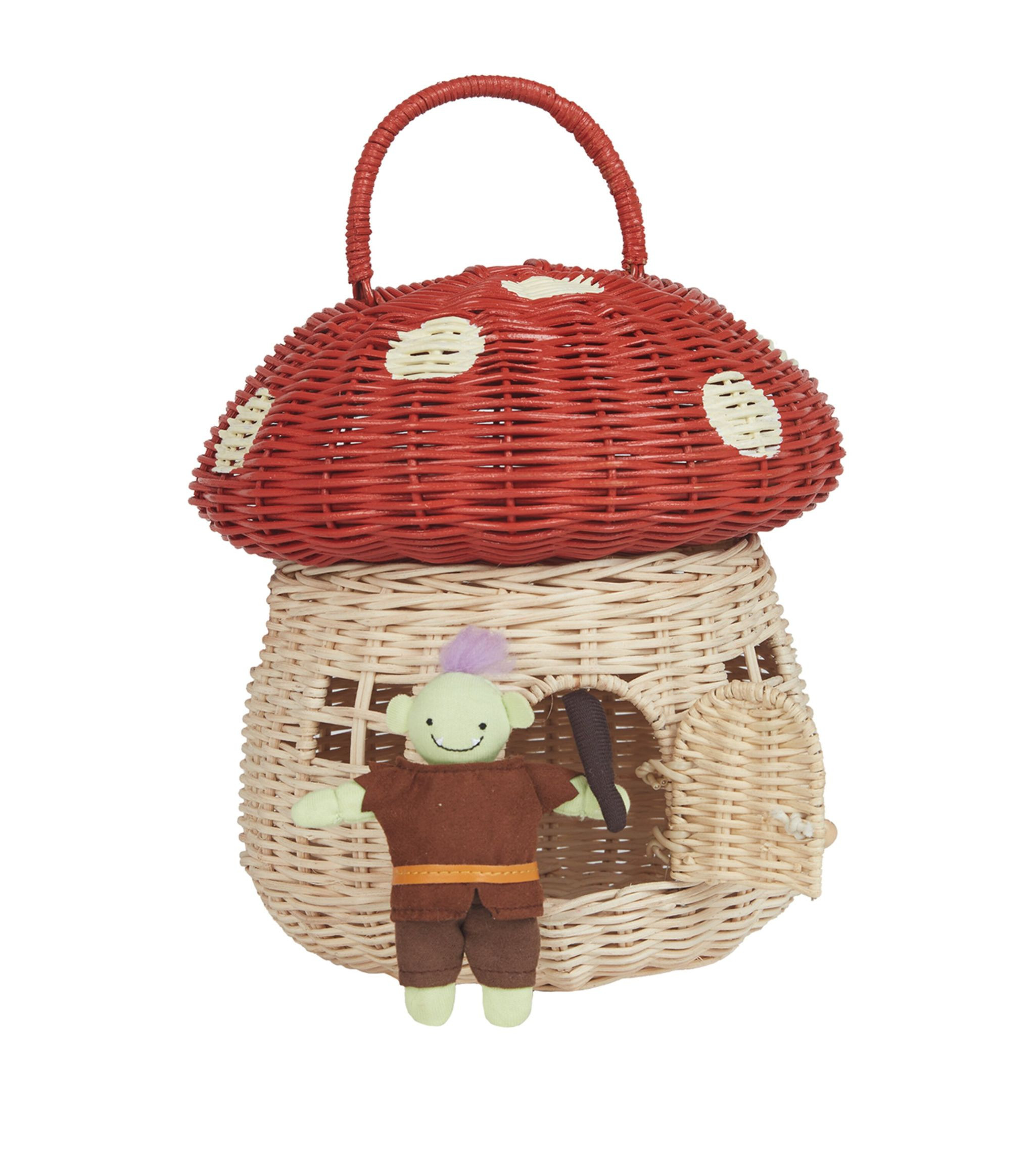 Rattan Mushroom Basket Set | Harrods