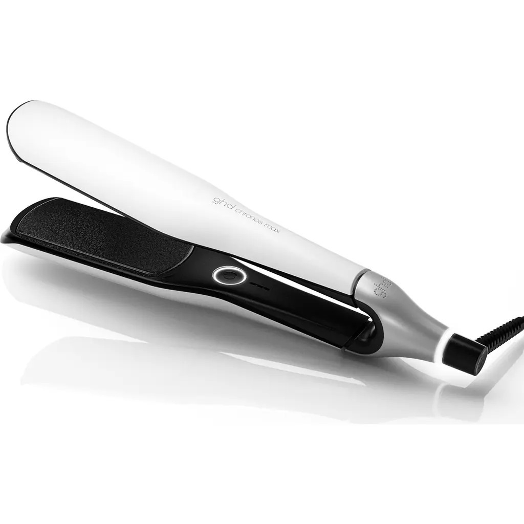 ghd Chronos Max- Wide Plate Hair Straightener in White at Nordstrom | Nordstrom