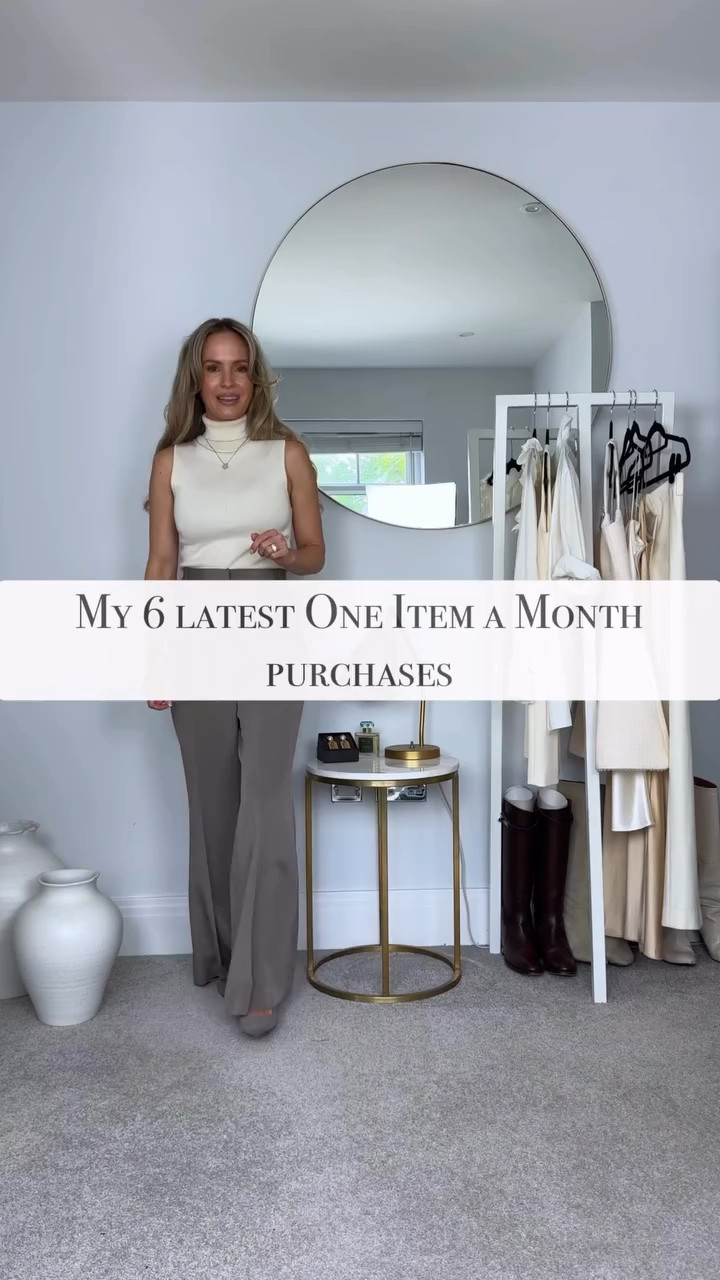 All of these on a budget of £350/month. 

Which one of the 6 do you think is my best purchase?

It’s worth remembering that I have been doing the #OneItemAMonth challenge for over 7 years now. So I don’t have much of a regular wishlist based on what is missing in my wardrobe anymore. 

Instead I’m starting to tick off dream items and pieces that really represents my personal style. 

When you just start you will have most likely need to focus more on basics and items that is missing to make your wardrobe work harder for you. 

🤍You can find the items I’m wearing in my link in bio, or just comment “link” and I will DM the links to you 🤍

If you feel overwhelmed by your wardrobe and want clarity on your personal style, do the 7 Day Wardrobe Reset - I will show you step by step how to clear out, help you understand what you actually like, identify what’s missing, and figure out what to buy next. 

Just comment “reset” and use the code “FIRST40” for 40% off.

#tessmontgomery #capsulewardrobe #clevershopper #clevershopping