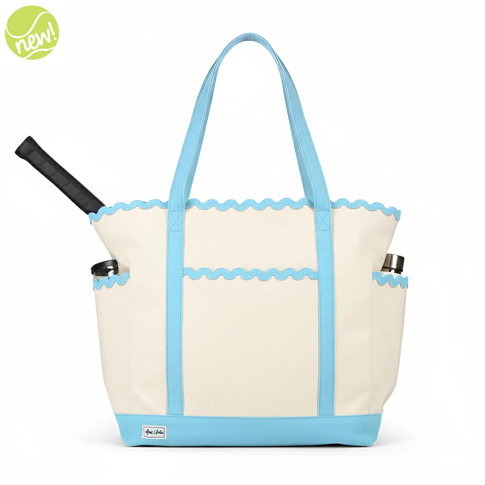 Scalloped Tennis Tote | Ame & Lulu