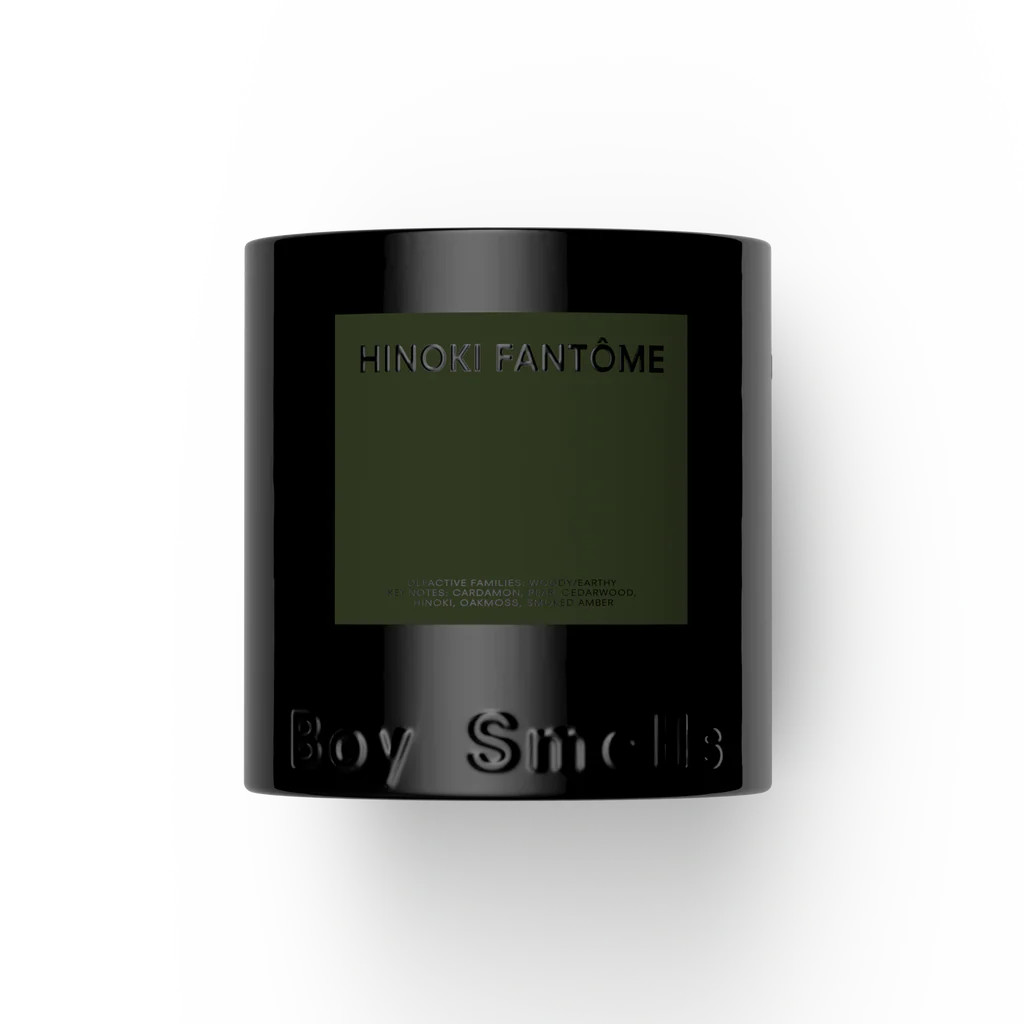 Hinoki Fantôme Magnum: Soy Blend Scented Candles | Boy Smells | Boy Smells