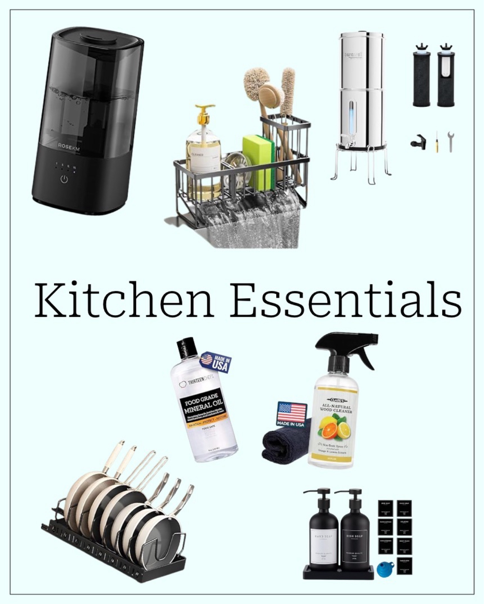My recent kitchen essentials 🩵

#LTKHome #LTKGiftGuide #LTKFamily