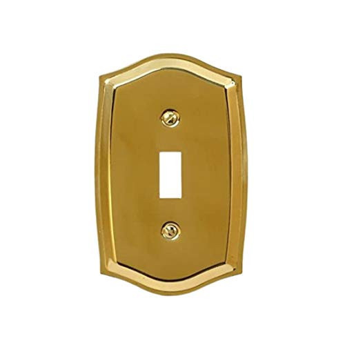 Colonial Solid Stamped Brass Switch plate, Wall plate, Cover 10-104T | Amazon (US)