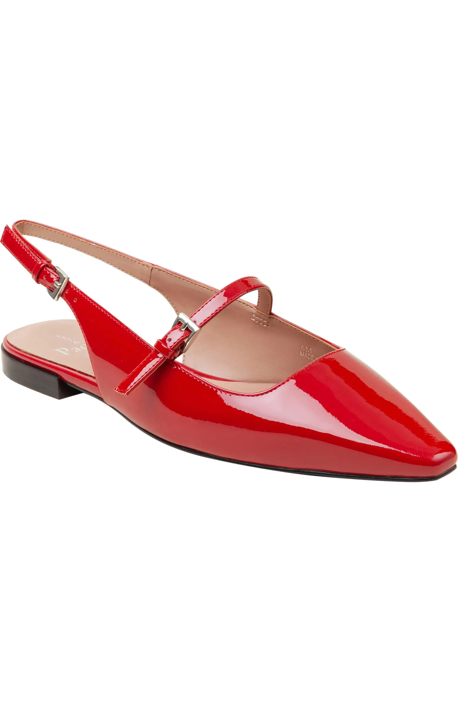 Linea Paolo Celeste Slingback Pointed Toe Flat (Women) | Nordstrom | Nordstrom