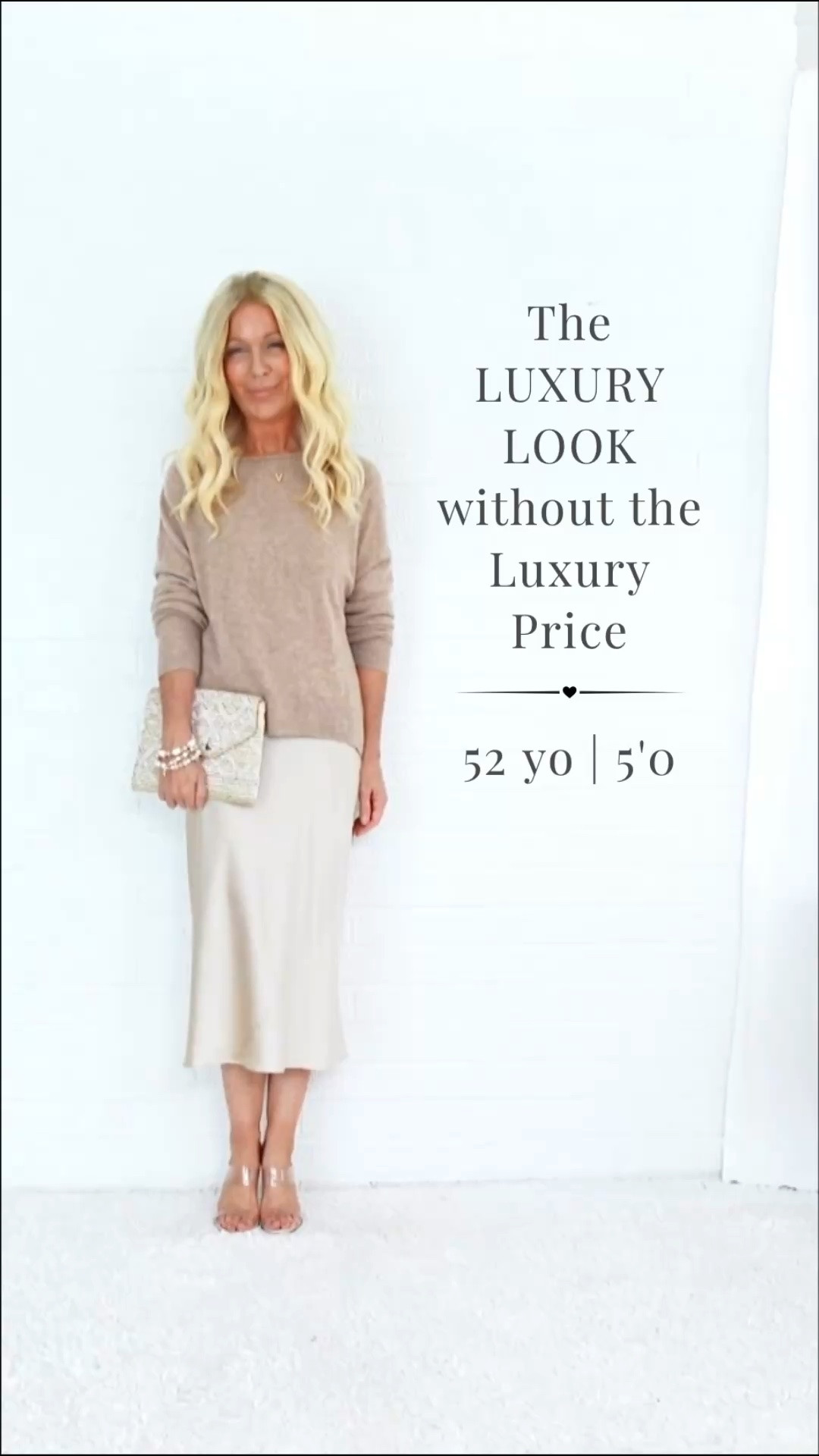 Comment LUXE to modernize your look with this dress and sweater. ✨🛍️

This outfit looks expensive—but it is surprisingly affordable. 🤎

The sleek satin dress creates a long, elegant line. The soft sweater adds warmth and texture. 👗🧶

Together, they make you look modern and up-to-date without trying too hard—or trying to look younger. ✨

Live somewhere warm? ☀️ Choose a lightweight cardigan for air conditioning. Or simply drape the sweater over your shoulders.

An effortless luxe look for women over 40. 🤍

Valarie ☕️🍂

#falloutfit #fallfashion #womenover40 #womenover50 #womenover60

#LTKSeasonal #LTKOver40 #LTKPetite