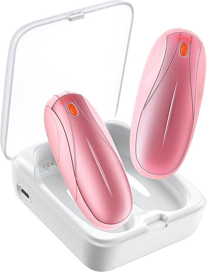 Hand Warmers Rechargeable 2 Pack, 14000mAh Electric Hand Warmers with Charging Case, Quick Charge... | Amazon (US)