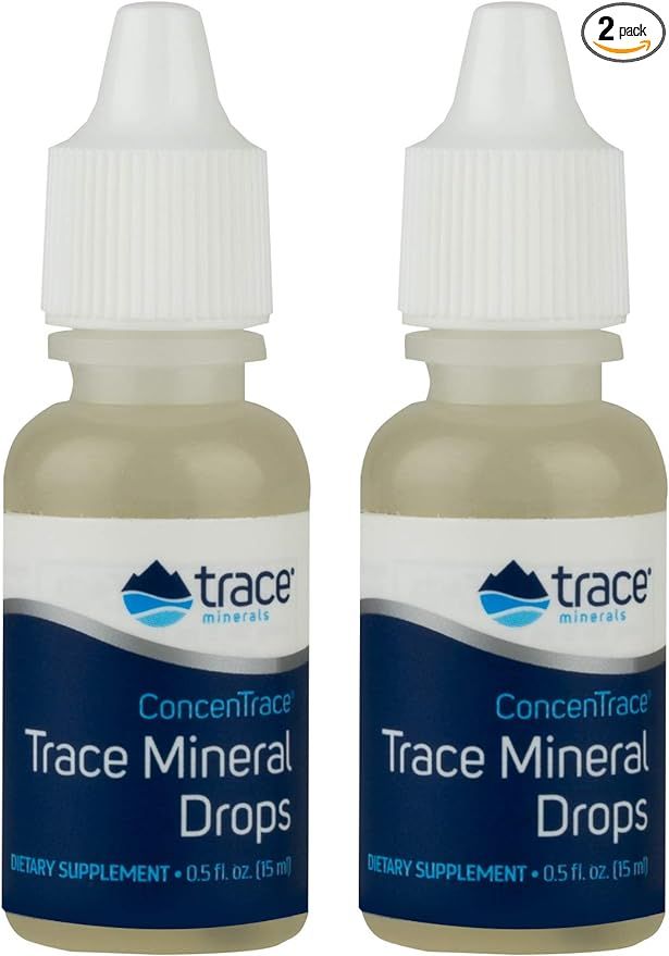 Amazon.com: ConcenTrace Trace Mineral Drops Trace Minerals 1/2 oz Liquid (Pack of 2) : Health & H... | Amazon (US)