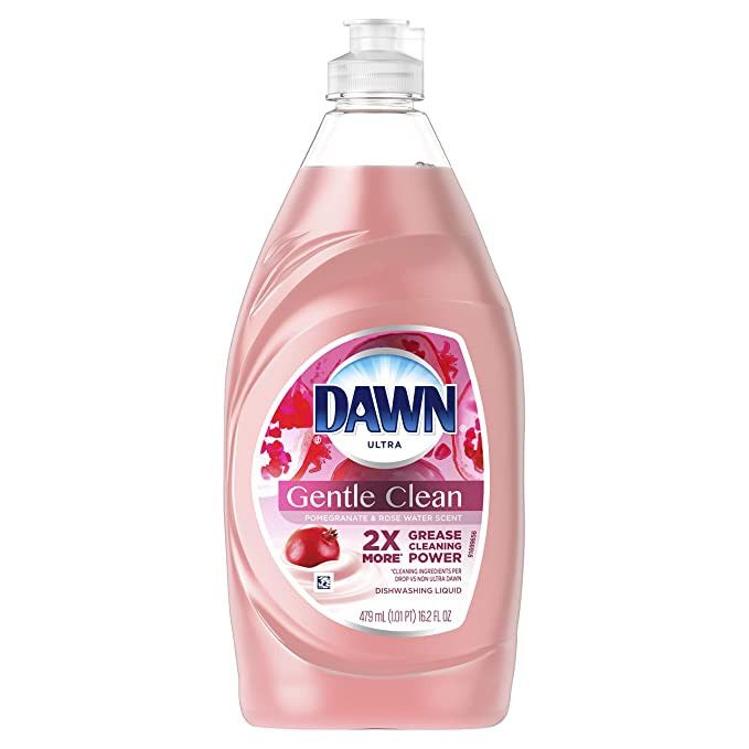 Dawn Ultra Gentle Clean Pomegranate & Rose Water Scent 16.2 oz - 2 pack | Amazon (US)