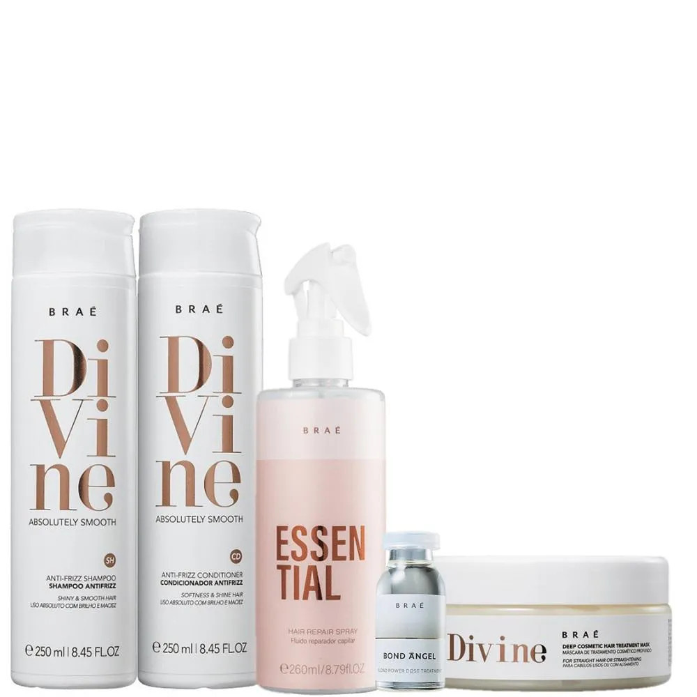 Kit Braé Divine Essential Bond Power (5 Produtos) | DrogaRaia (BR)