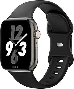 Sport Band Compatible with Apple Watch 38mm 40mm 41mm 42mm 44mm 45mm 46mm 49mm, Replacement Soft ... | Amazon (US)