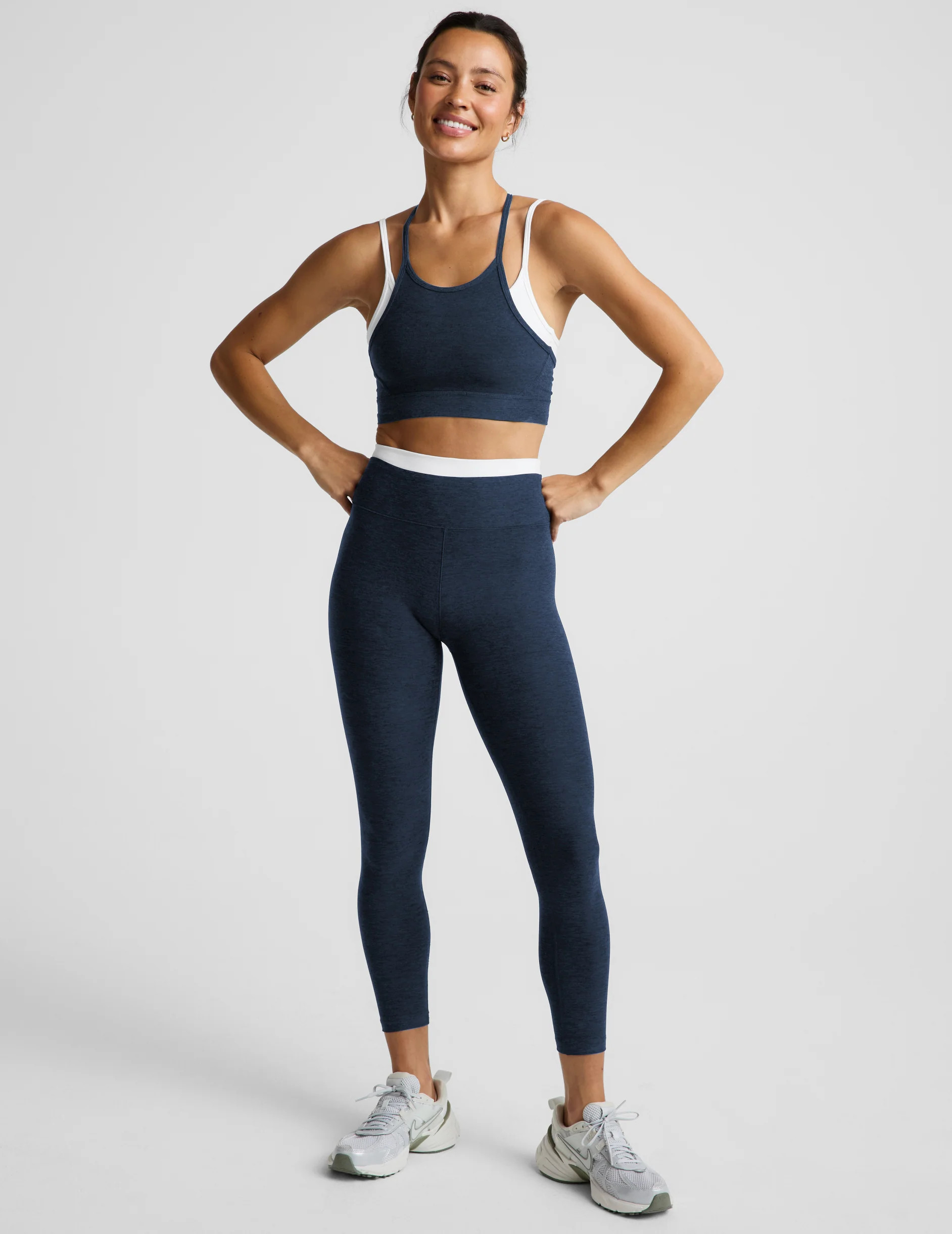 Spacedye Layered Long Line Bra | Beyond Yoga | Beyond Yoga
