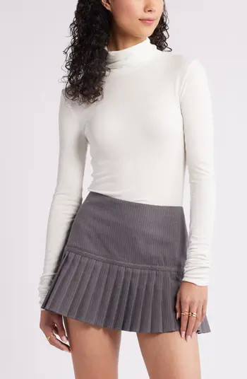 Turtleneck Rib Top | Nordstrom