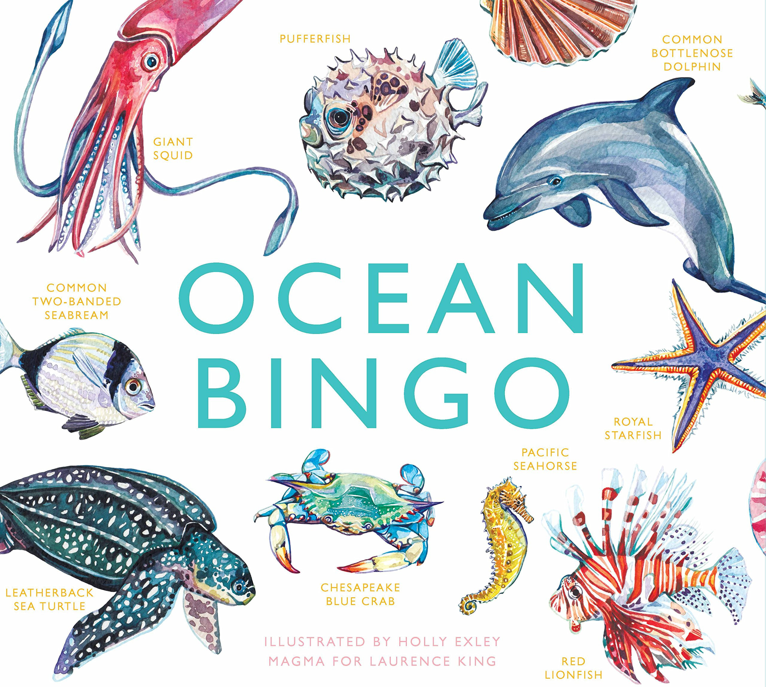 Amazon.com: Laurence King Ocean Bingo : Unwin, Mike, 826 Valencia: Toys & Games | Amazon (US)