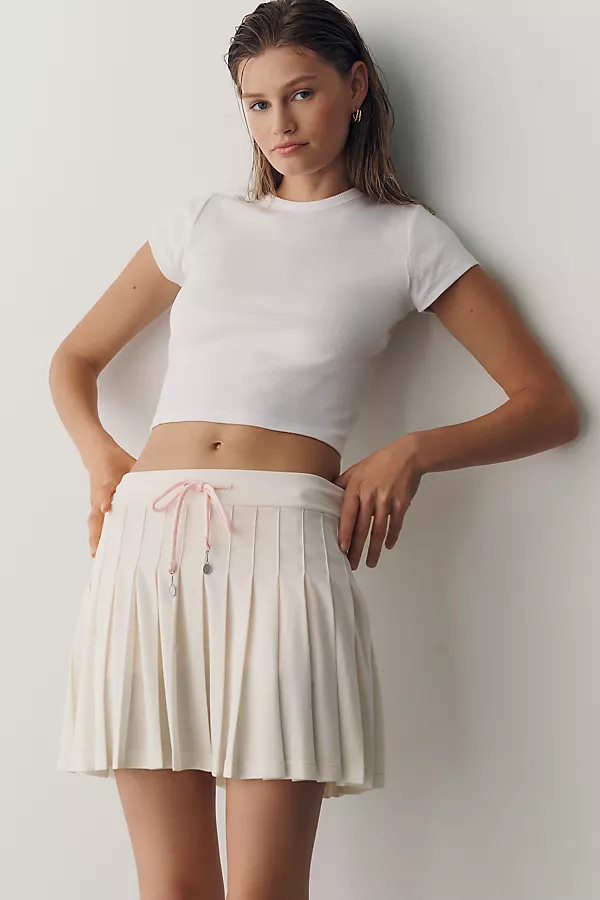 Cadiz Pleated Mini Skirt | Anthropologie (US)