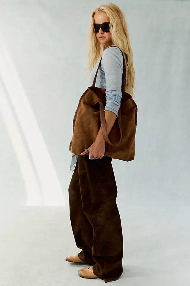 Maeve Suede Tote Bag | Free People (Global - UK&FR Excluded)