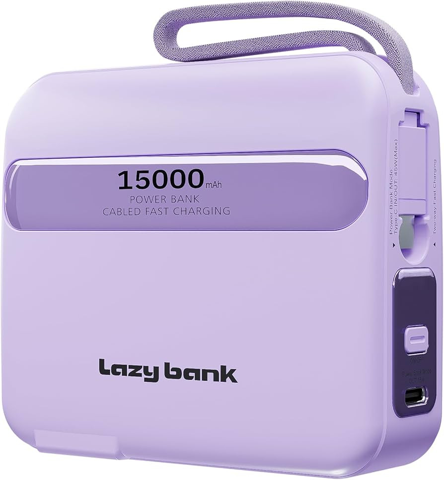 Fastest Rapid Mini Portable Charger 45 W with AC Plug-in Power Bank 15000mAh RedDot Design Award ... | Amazon (US)