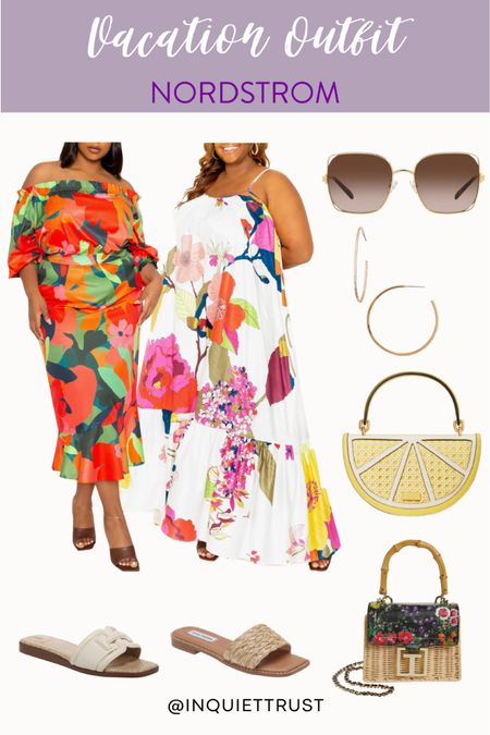 Wear these stunning floral dresses, cute handbags, neutral sandals and more for your next trip!

#summerfashion #outfitinspo #vacationstyle #curvyoutfit

#LTKSeasonal #LTKFind #LTKstyletip