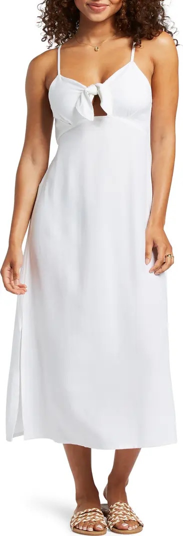 Sweetest Step Cutout Tie Front Sundress | Nordstrom