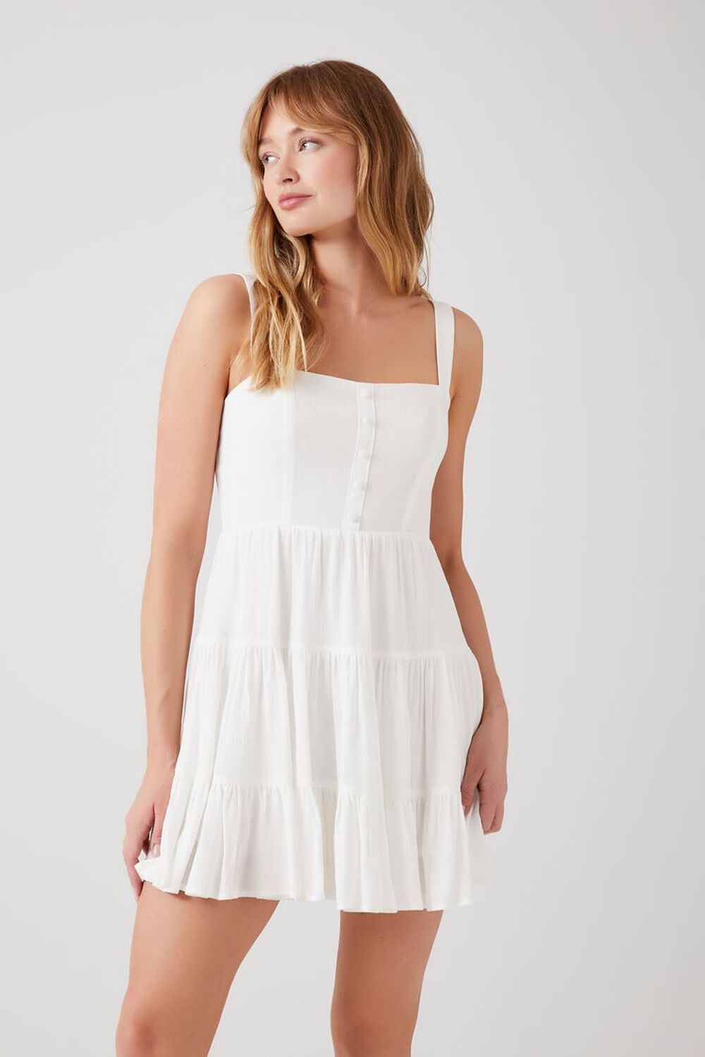 Tiered Fit & Flare Dress | Forever 21 (US)