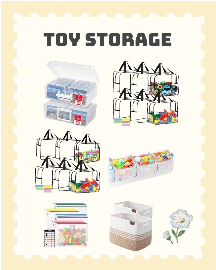 Keeping toys organized doesn’t have to be complicated. These storage options make it easy to sort, stack, and keep playtime clutter under control — and they look neat too.

#LTKFamily #LTKStyleTip #LTKHome