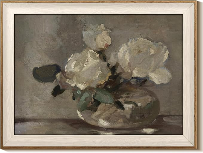 InSimSea Framed Canvas Wall Art Framed Wall Decorations, Mid Century Modern Wall Decor, Botanical... | Amazon (CA)