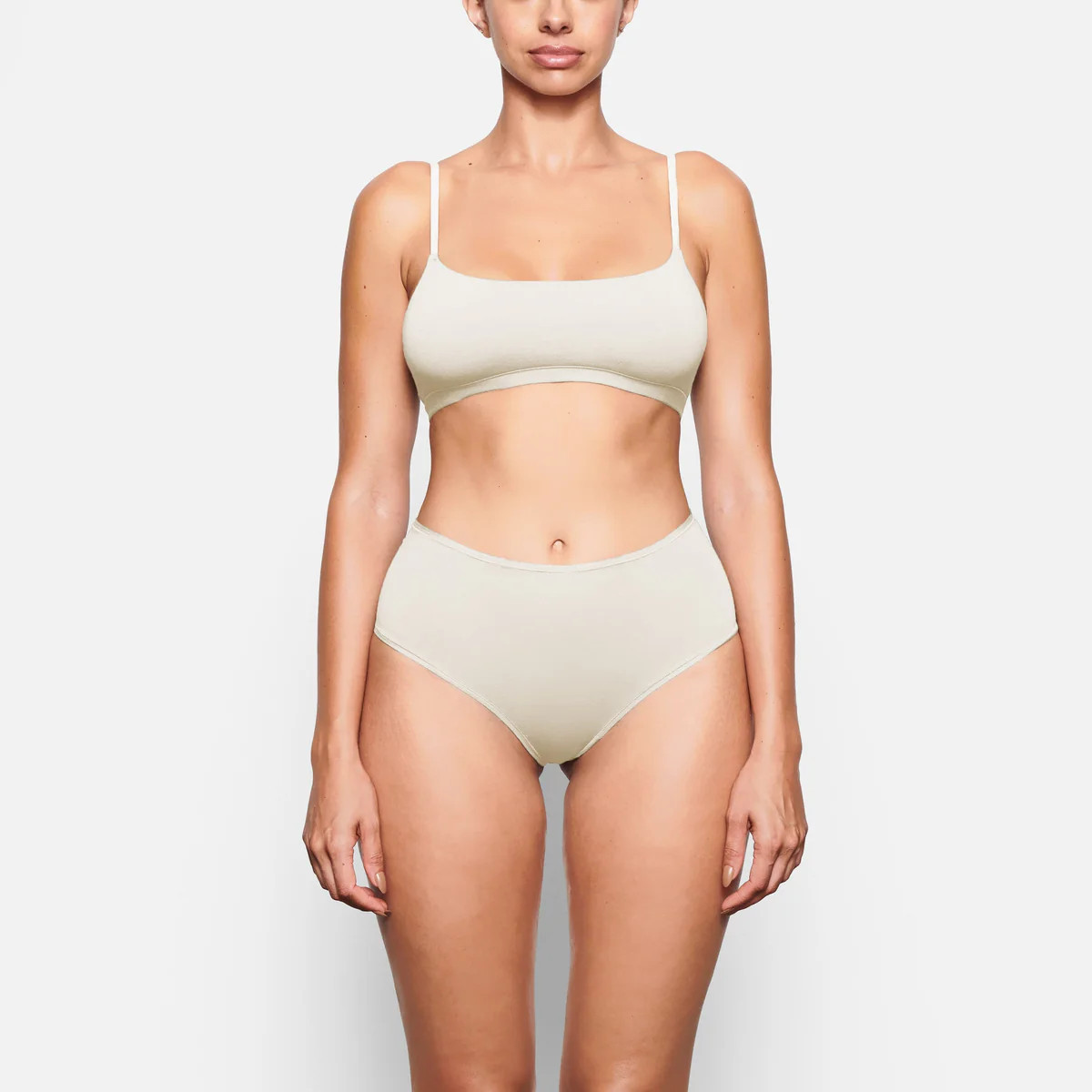 COTTON JERSEY SCOOP BRALETTE | SKIMS (US)