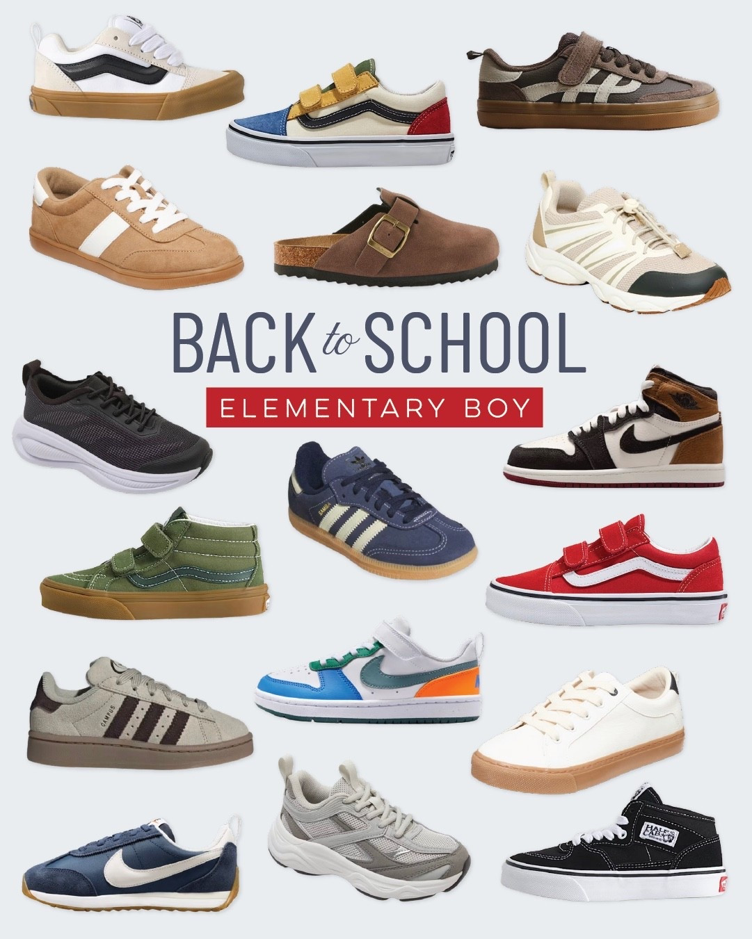 The countdown to the first day of school is on! We've gathered all our favorite sneakers and everyday shoes to help him step into the new school year in style.

#BackToSchoolShopping #ElementaryFashion #SneakerFinds

#LTKKids #LTKmomlife #LTKSeasonal