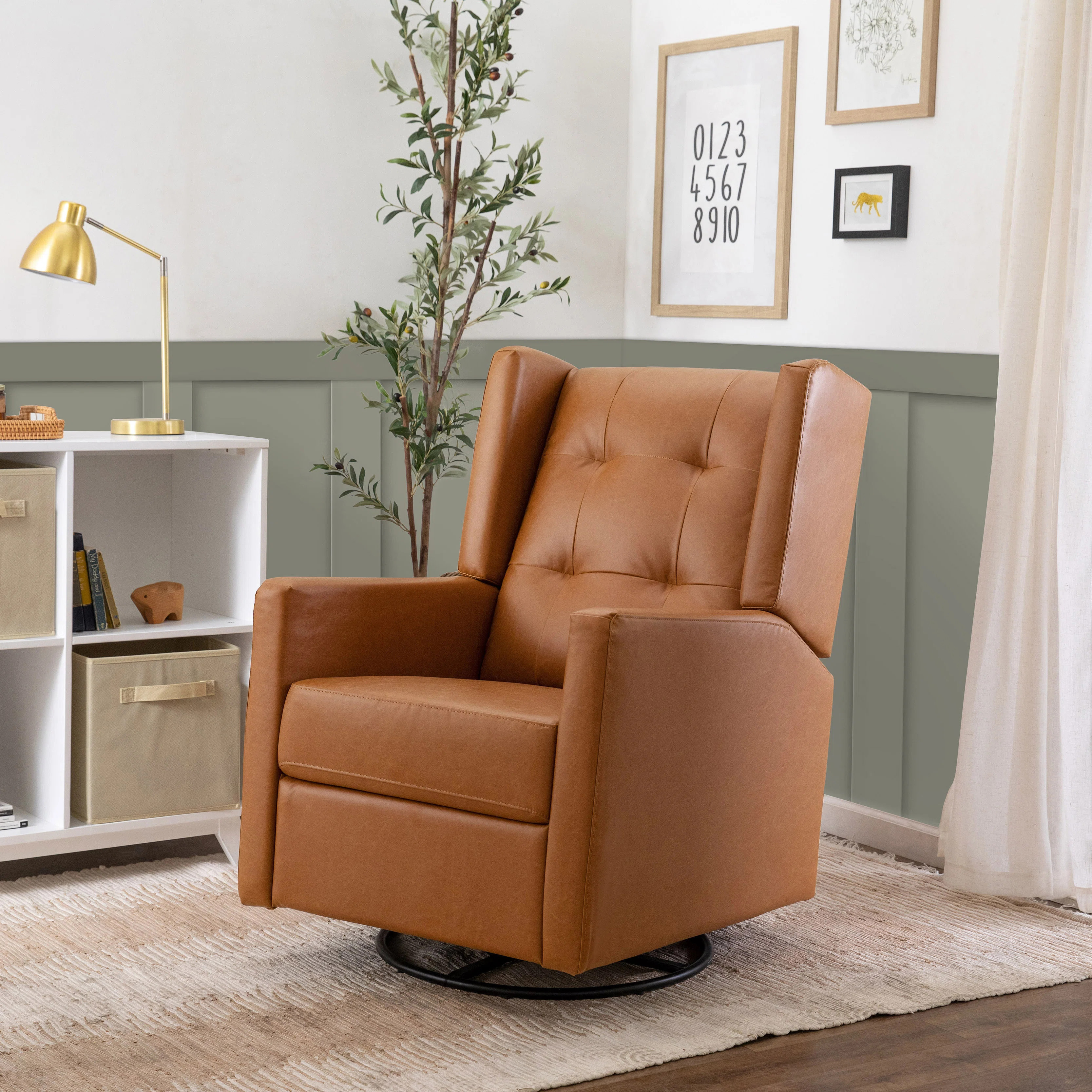Maddox Swivel Reclining Glider | Wayfair North America