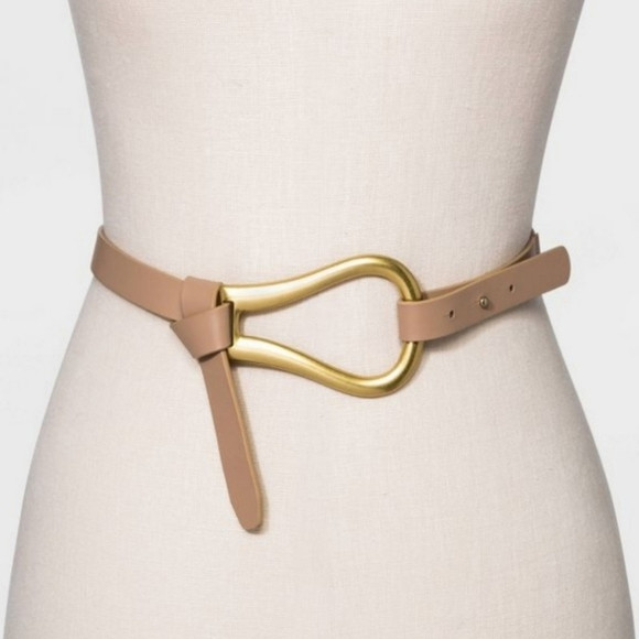📌FINAL SALE |A New Day | Waist Self Tie Belt W/ Gold-Tone Buckle | Poshmark