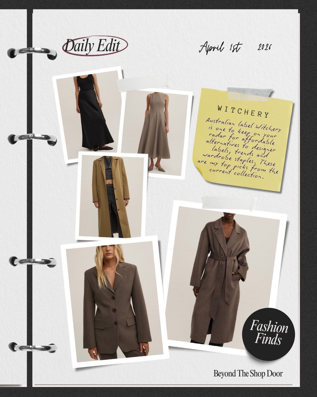 Australian label Witchery is one to keep on your radar for affordable alternatives to designer pieces, trends, and wardrobe staples. 

These are my top picks from the current collection. All timeless & ageless pieces for effortless style and compliment your existing wardrobe.

Winter Coat | Trench Coat | Blazer | Fit & Flare Dress | MaxiBias Slip Skirt

#LTKootd #LTKOver40