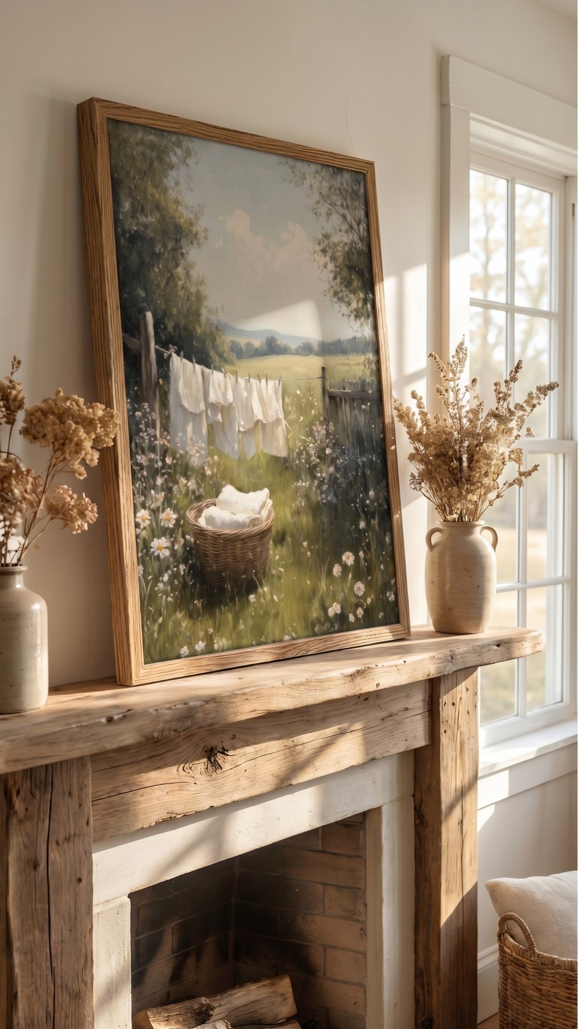 Bringing a little countryside charm indoors. This vintage-inspired wall art is giving cozy farmhouse mornings and I can’t get enough. 🤍🌿 #LTKHome #FarmhouseStyle #Cottagecore #HomeDecor

#LTKdayinmylife #LTKHome