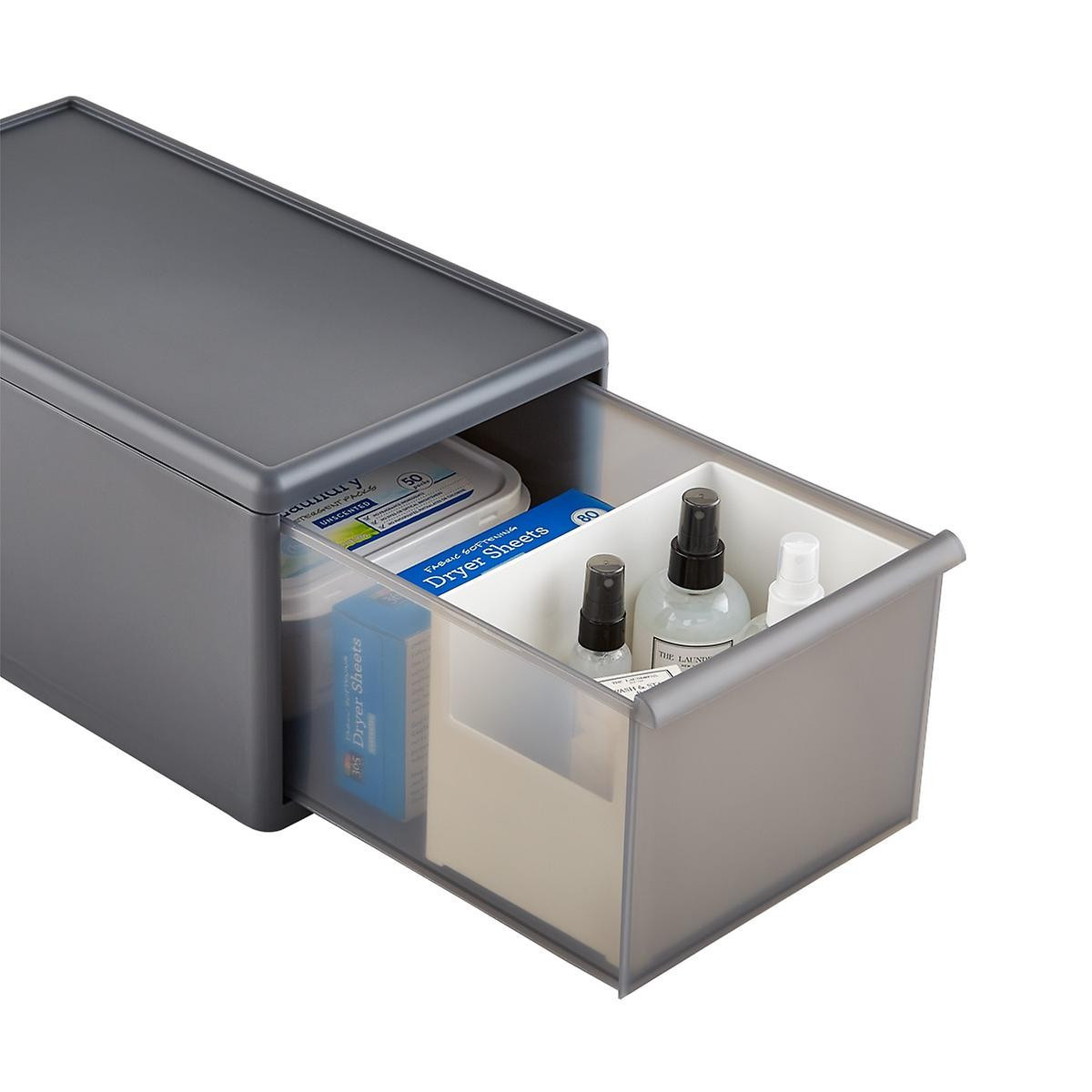 Like-it Smoke Modular Drawers | The Container Store