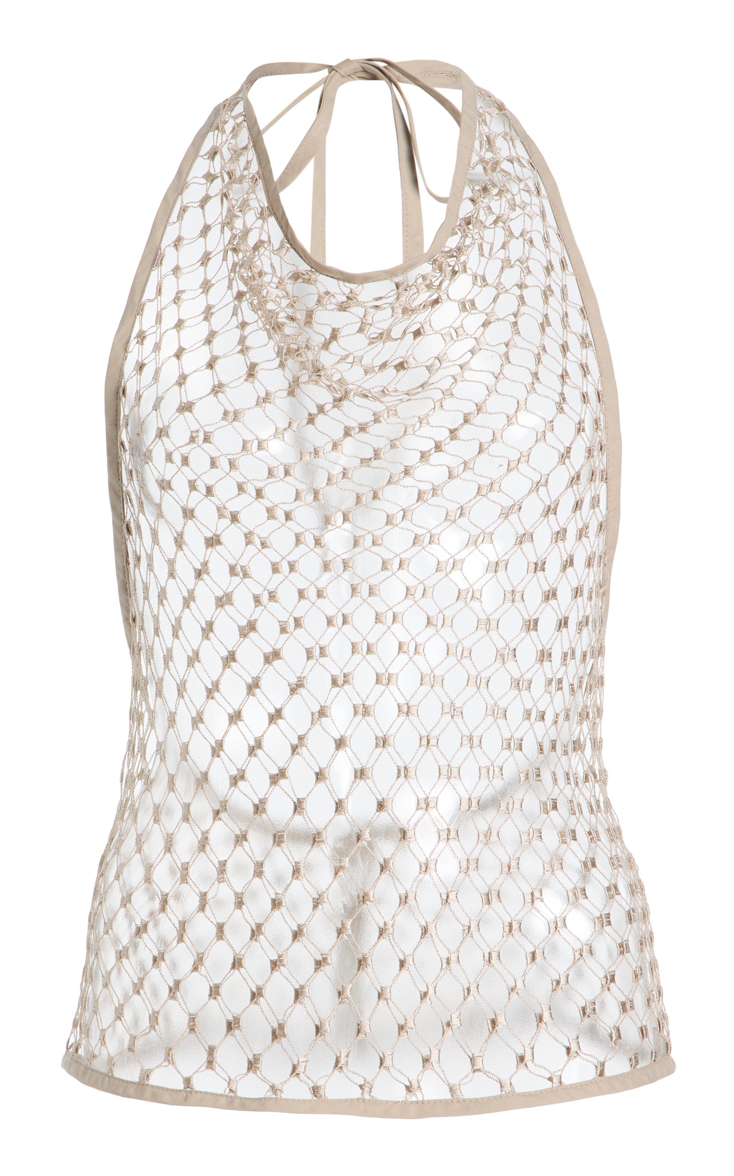 Fishnet Halter Top | Moda Operandi (Global)