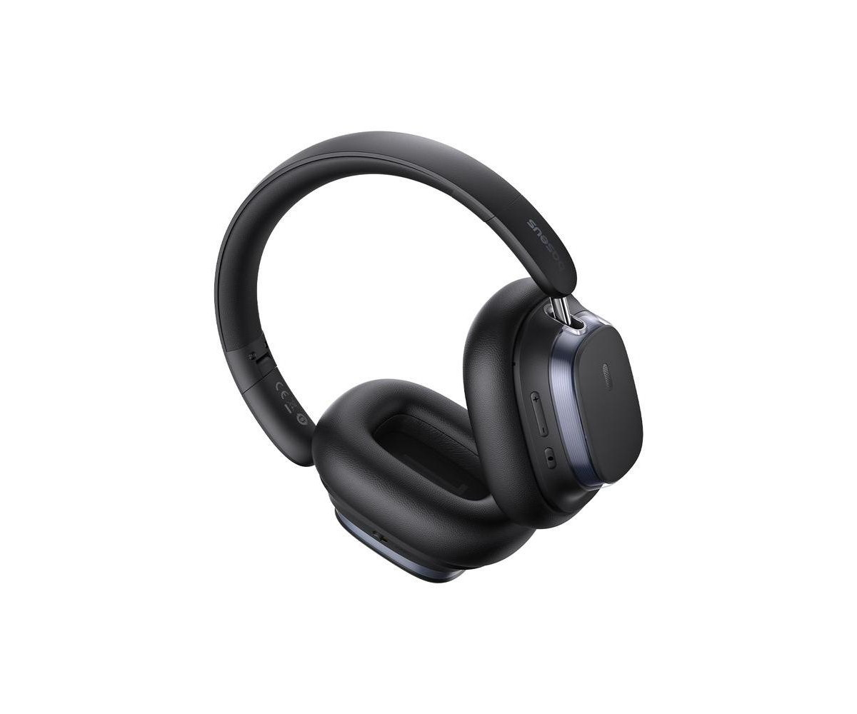 Baseus Wireless Headphone Noise Cancelling Headphones Bluetooth Over-Ear Headphones with - Black | Macy's
