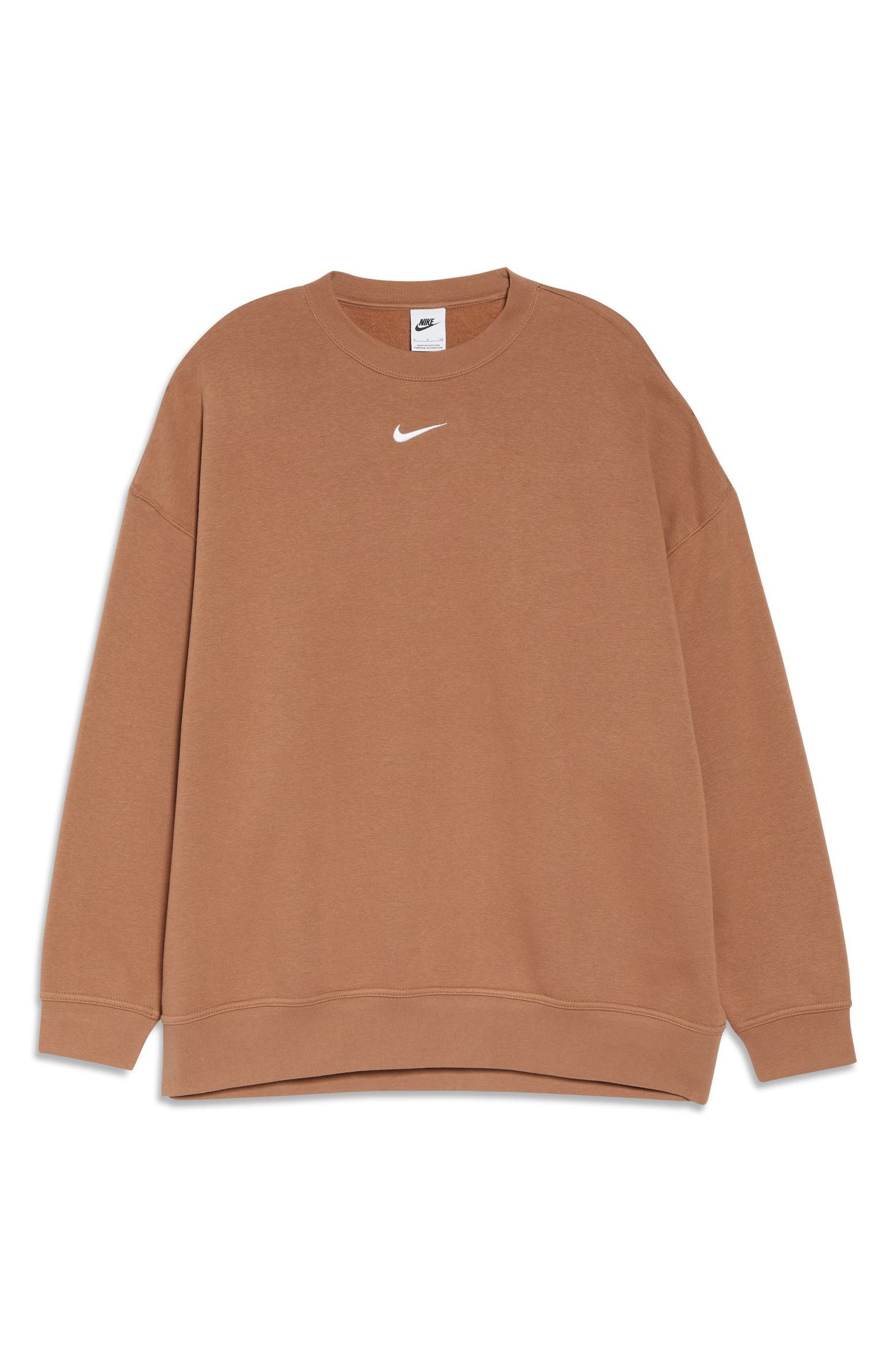 Sportswear Collection Essentials Oversize Fleece Crew Sweatshirt | Nordstrom | Nordstrom
