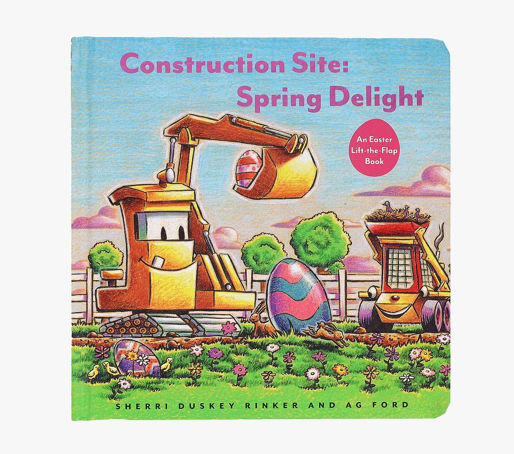 Construction Site: Spring Delight - An Easter Lift-the-Flap Book | Pottery Barn Kids