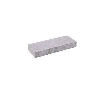 Angelus Block 6 in. x 2 in. x 16 in. Gray Concrete Top Cap 062H0190100100 - The Home Depot | The Home Depot