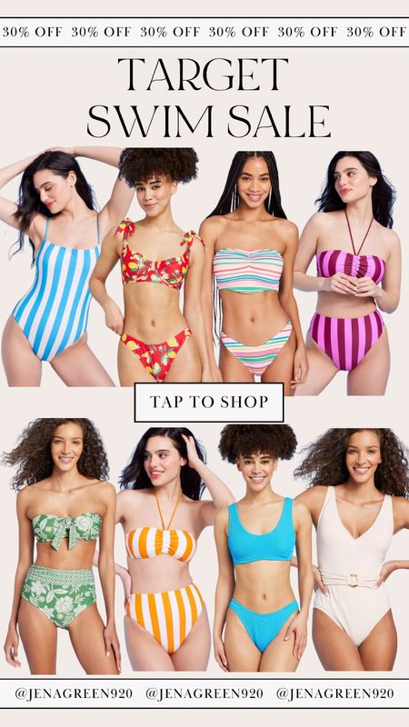 Target Swim | Beach Outfit | Vacation | Striped Swimsuit | One Piece Swim

#LTKStyleTip #LTKSwim #LTKSaleAlert
